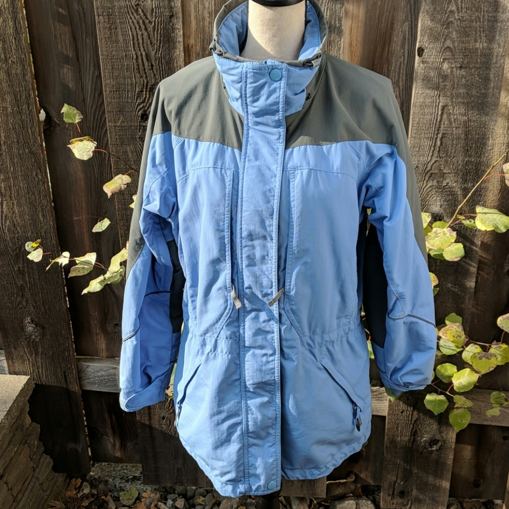 Columbia Interchange system coat L blue
